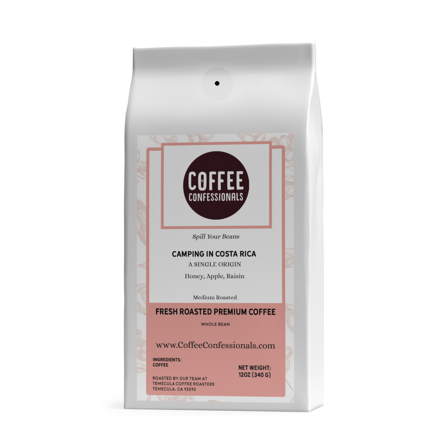 Costa Rica Single Origin Medium Roast Coffee - Coffee Confessionals