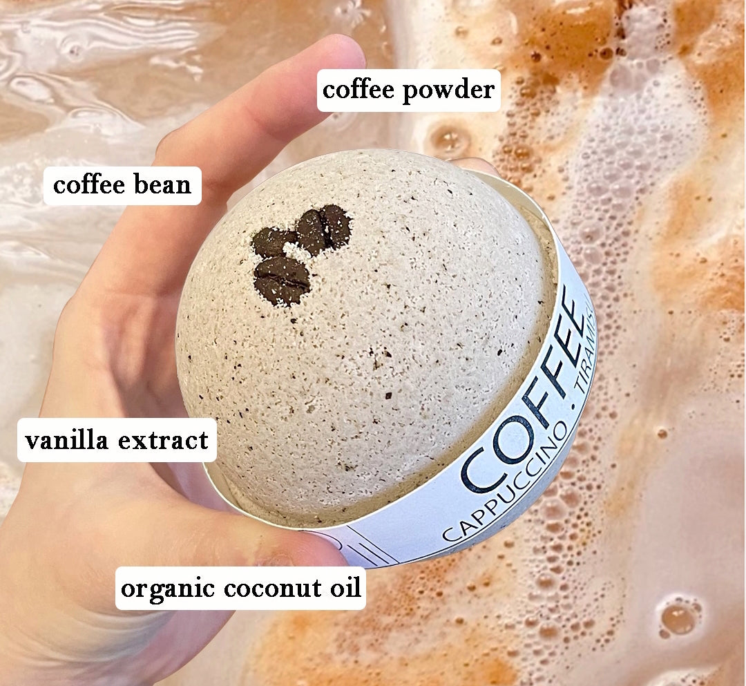 Cappuccino Bath Fizz Soak (Set of 2) - Coffee Confessionals