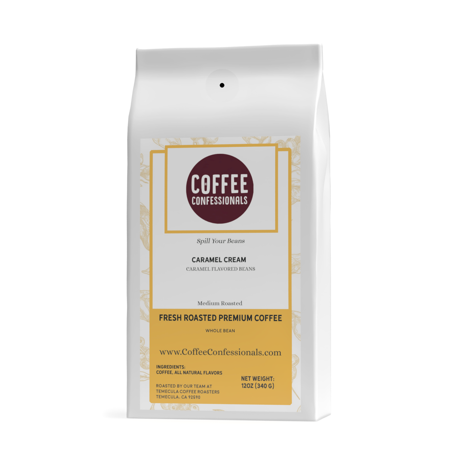 Caramel Cream Medium Roast - Coffee Confessionals