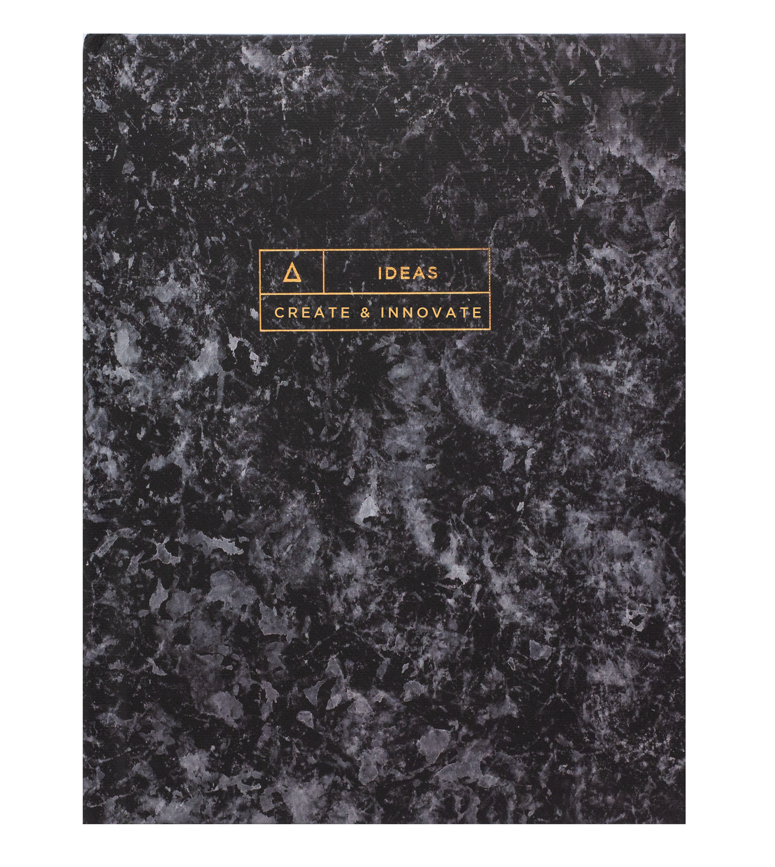 Ideas & Creativity Marble Notebook (Unlined Pages)