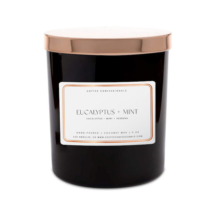 Eucalyptus & Mint Candle - Coffee Confessionals