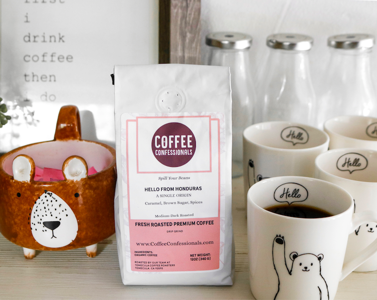 Hello from HONDURAS Medium Dark Roast Coffee