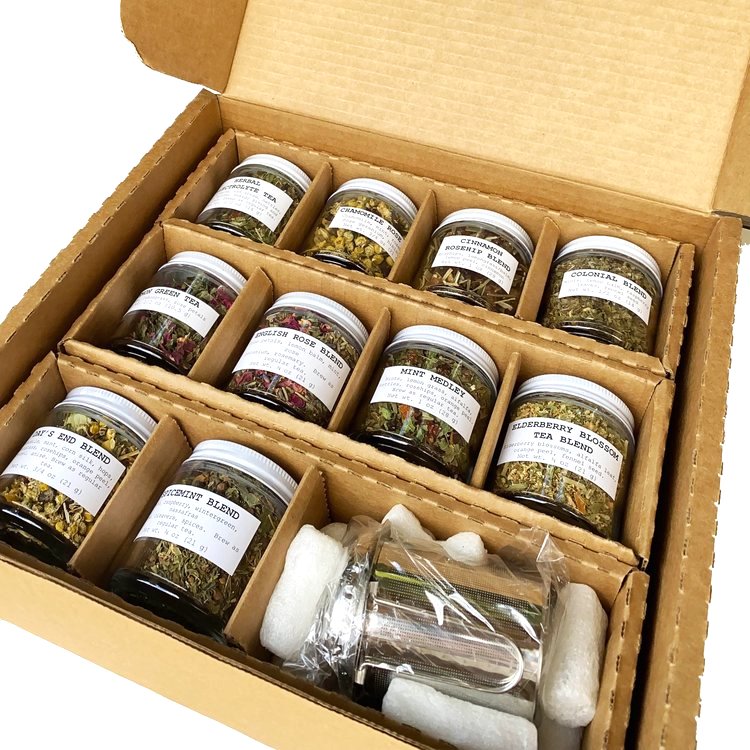 Tea Gift Set  10 Pack Sampler - Coffee Confessionals