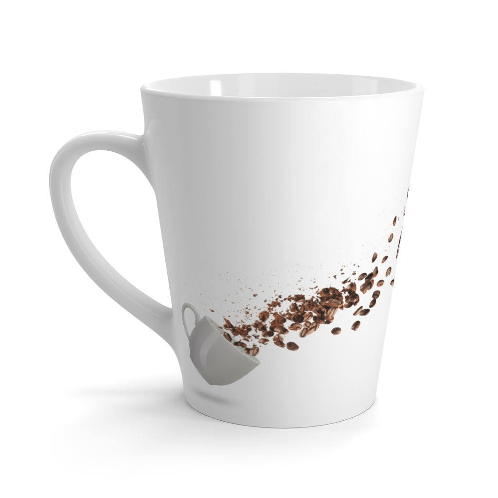 "Spill Your Beans" Coffe Latte Mug - Coffee Confessionals