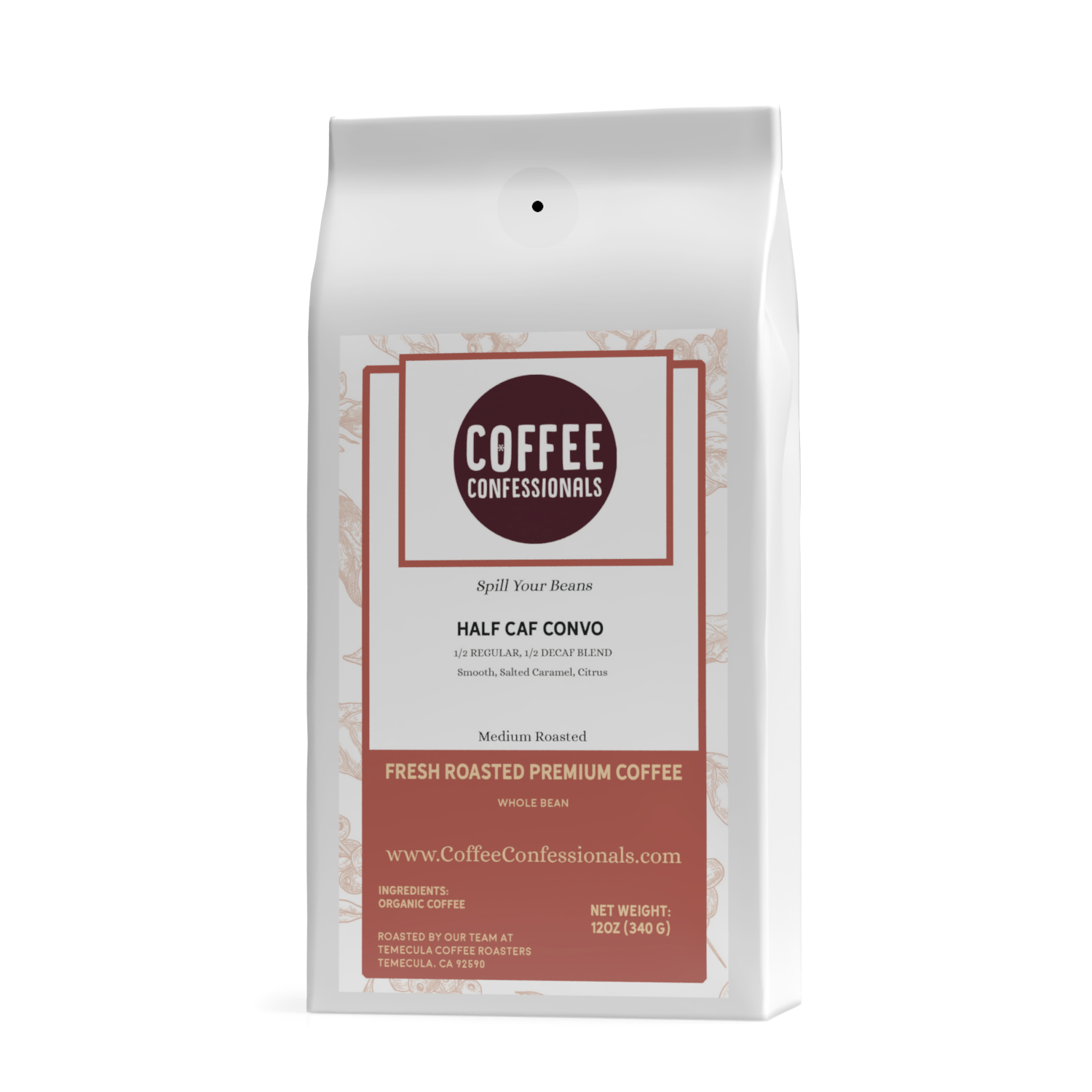 Half Caf Convo Medium Roast Coffee - Coffee Confessionals