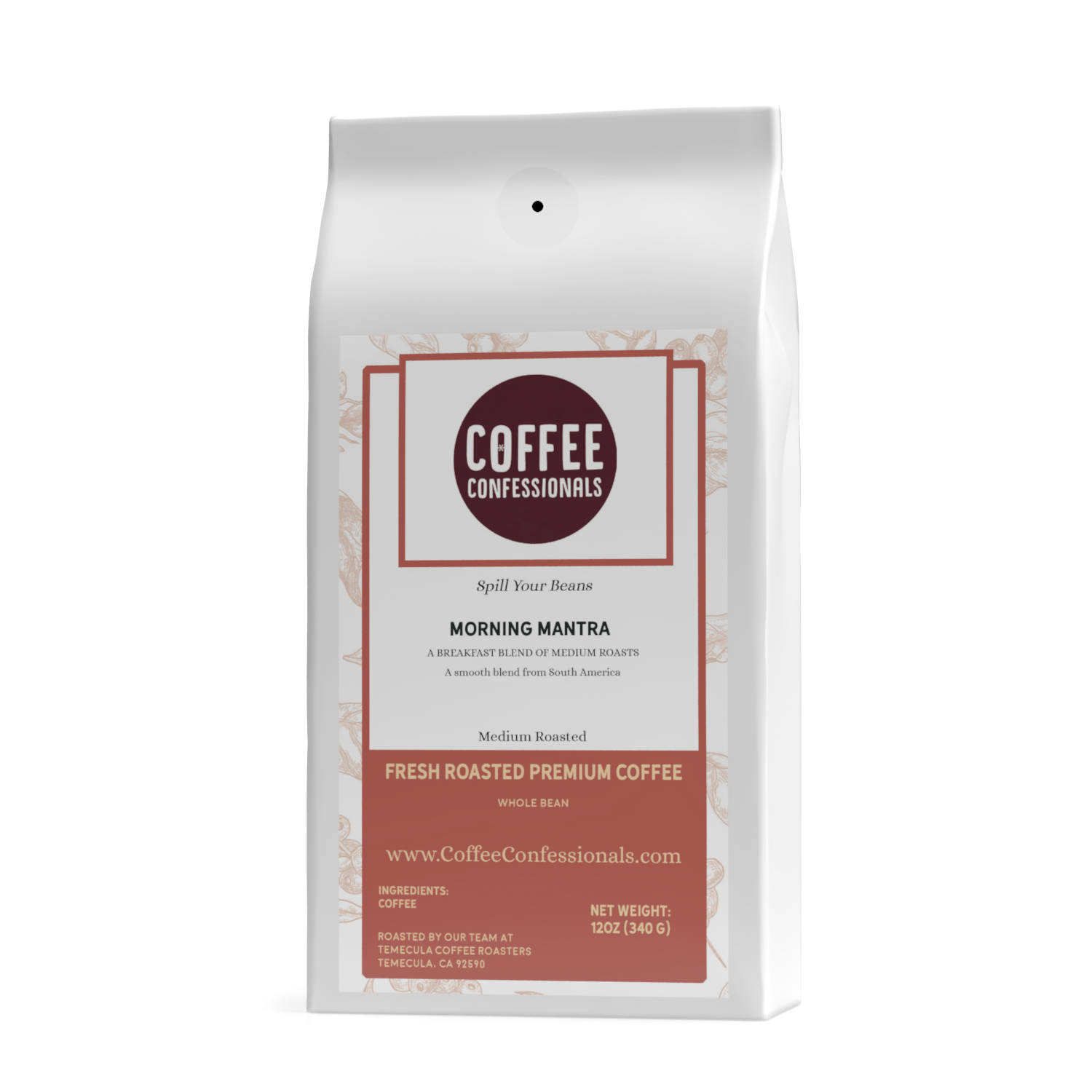 Morning Mantra Medium Roast Coffee - Coffee Confessionals