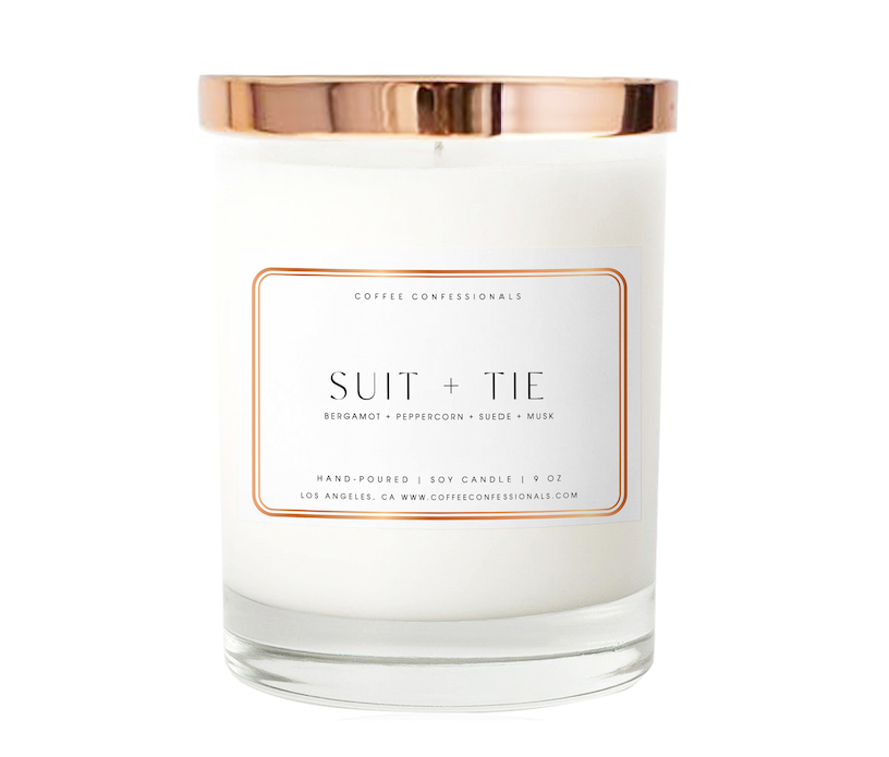 Suit & Tie Candle